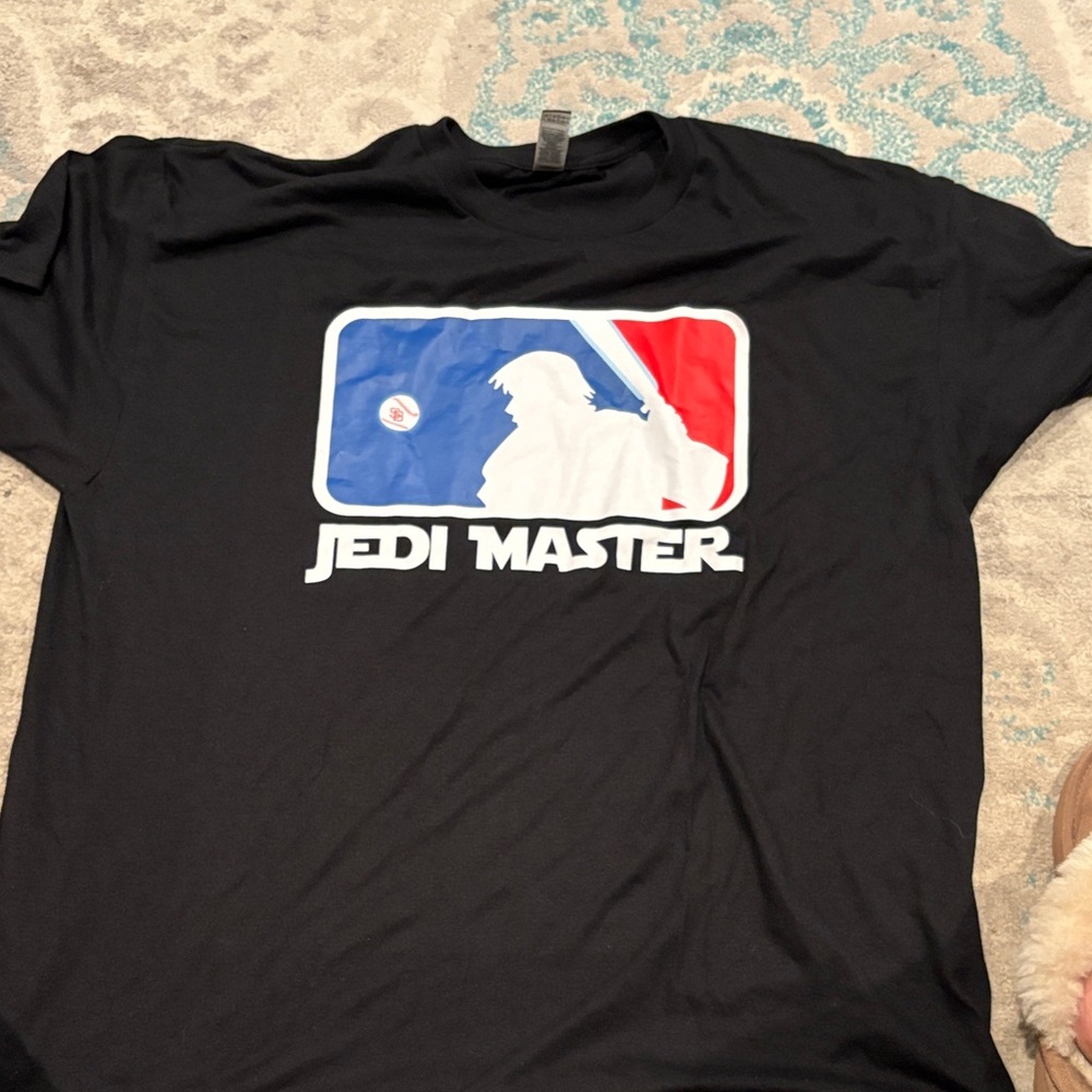 Gildan Black DryBlend Tee JediMaster MLB